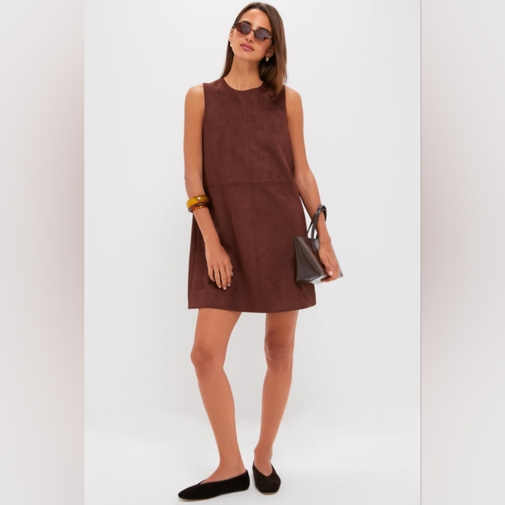 NWT Tuckernuck Ganache Vegan Suede Marlowe Dress Size XS
